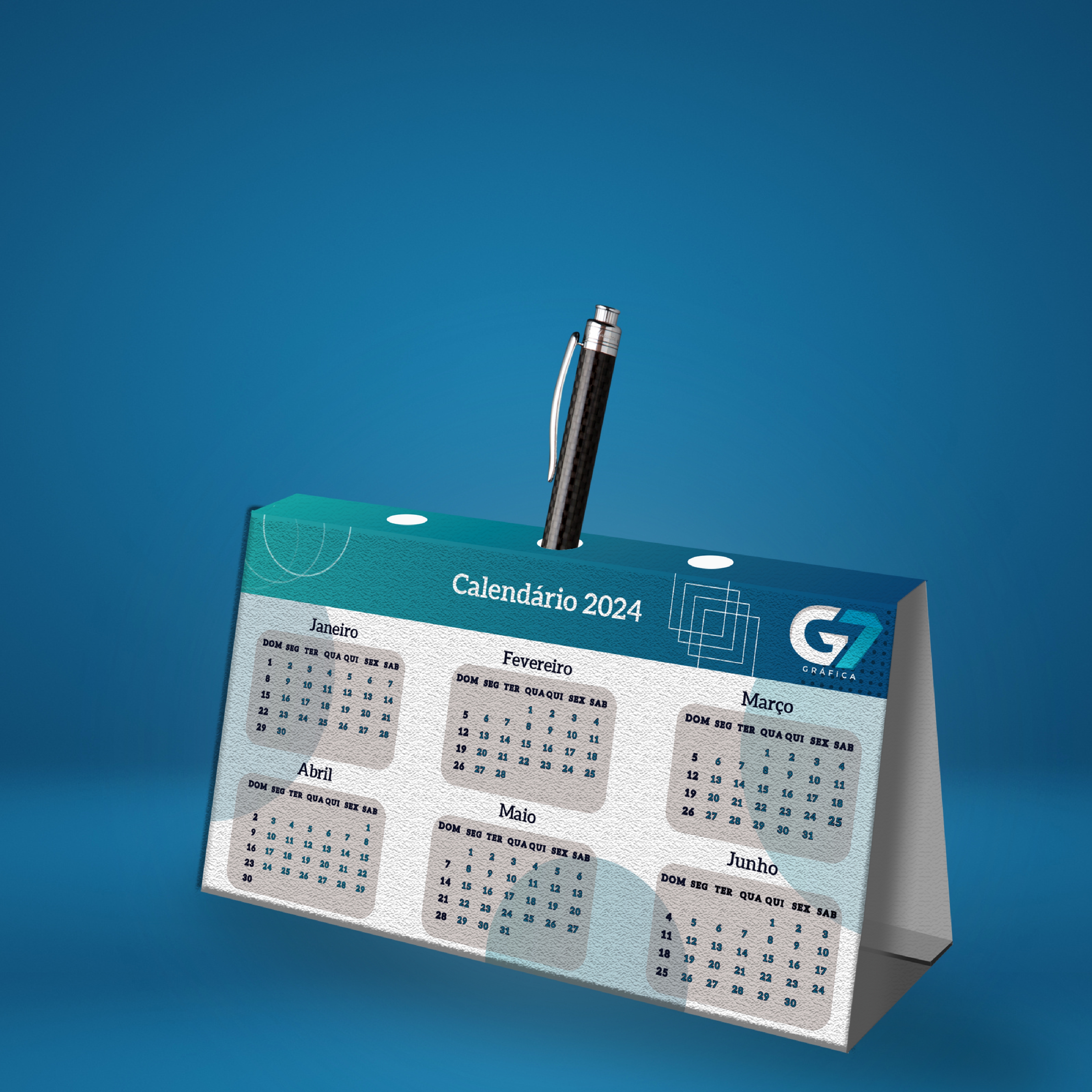 Calendários de Mesa